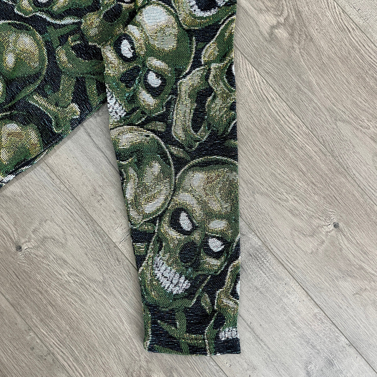 GREEN SKULL Tapestry JACKET
