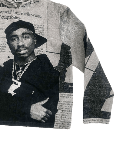 GREY 2PAC TAPESTRY