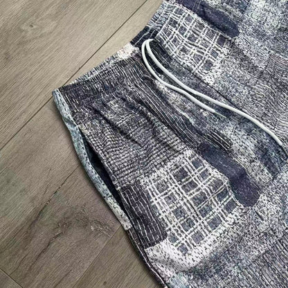 GREY BORO MESH SHORTS-8789