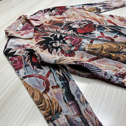 GT GOKU&VEGETA TAPESTRY JACKET