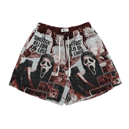 HALLOWEEN TAPESTRY SHORTS