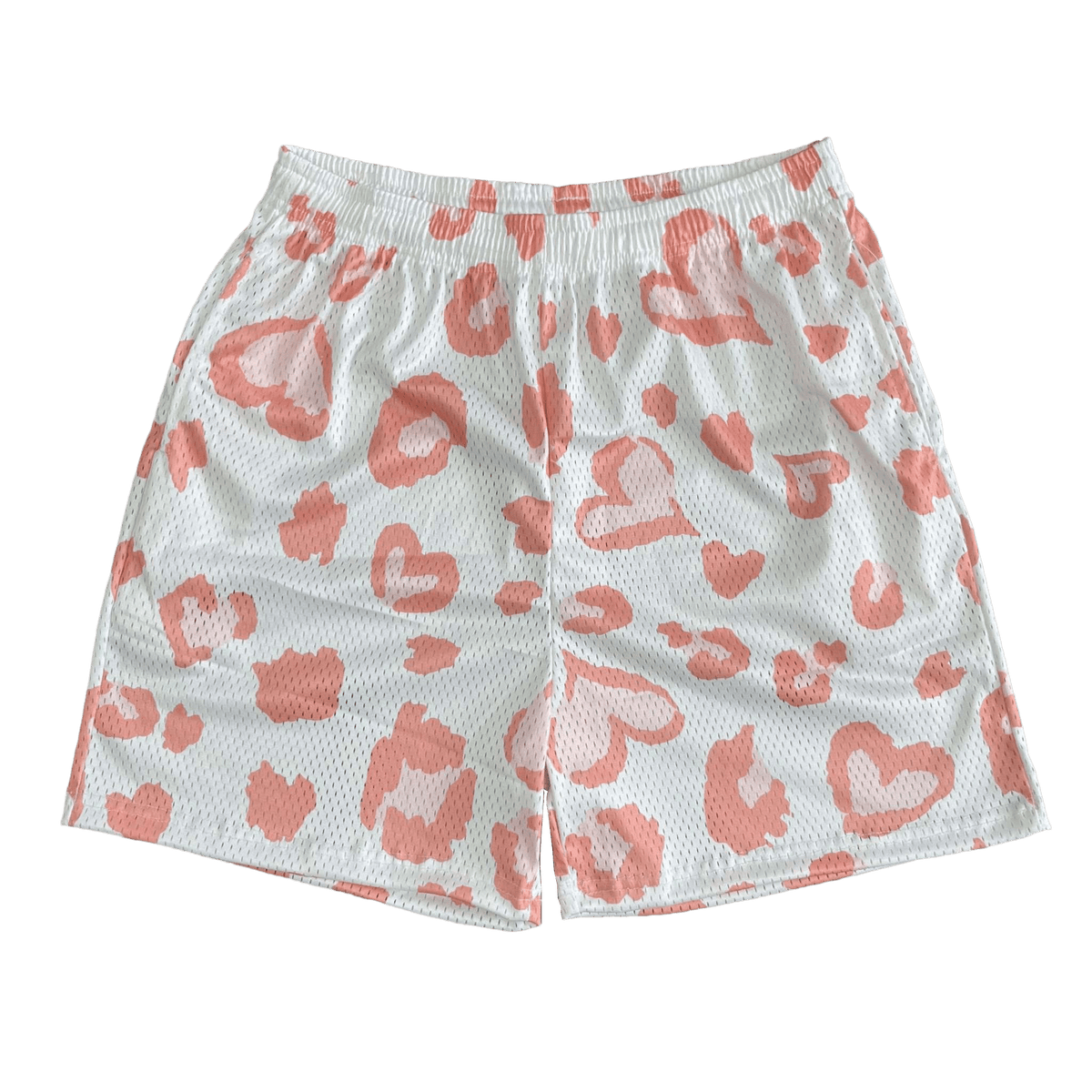HEART MESH SHORTS-8618