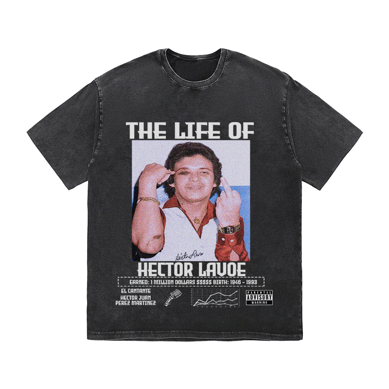 RDMCLOTHINGART tapestry hoodie HECTOR LAVOE HEAVY WEIGHT COTTON TEE-8820