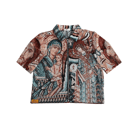 HOLY MANTLE TAPESTRY TEE