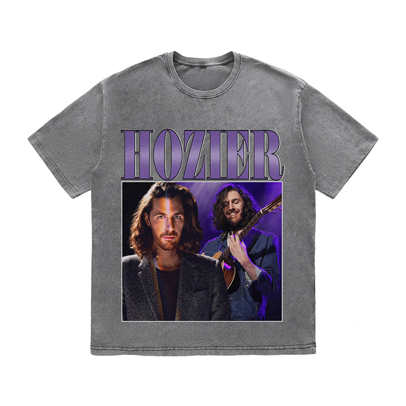 RDMCLOTHINGART tapestry hoodie HOZIER HEAVY WEIGHT COTTON TEE-8861