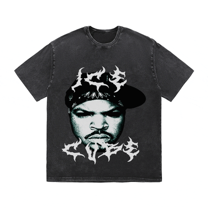 RDMCLOTHINGART tapestry hoodie ICE CUBE HEAVY WEIGHT COTTON TEE-8879