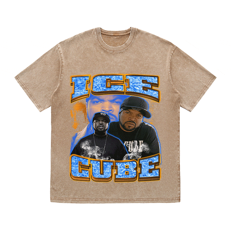 ICE CUBE HEAVY WEIGHT COTTON TEE-9126