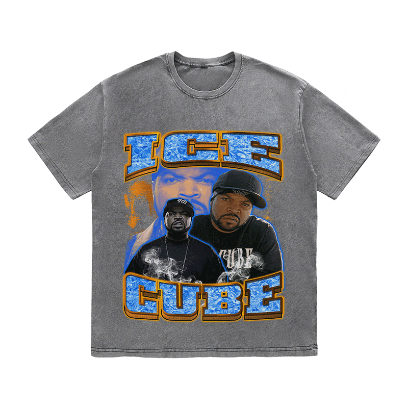 ICE CUBE HEAVY WEIGHT COTTON TEE-9126