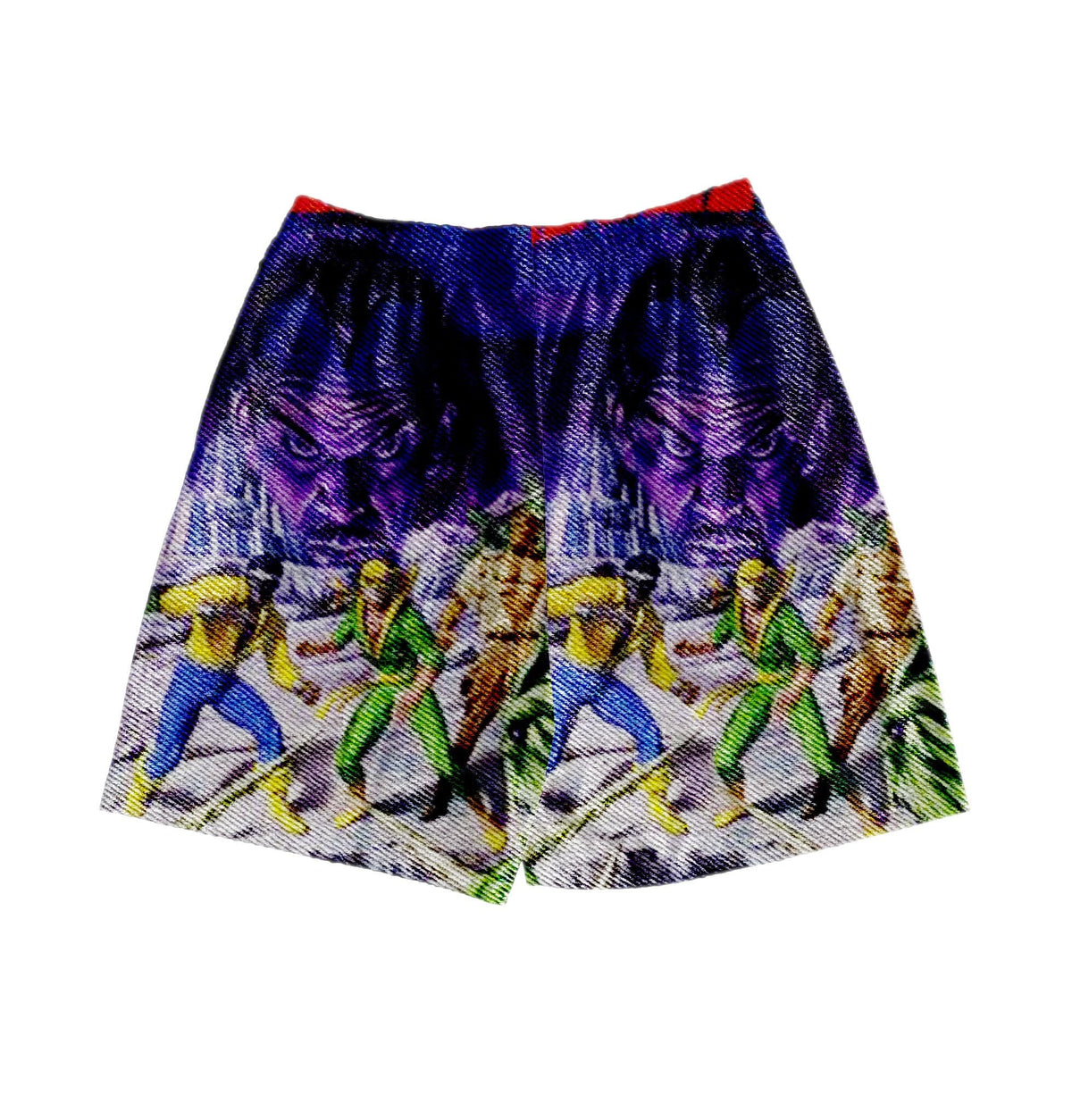 IRON FIST X LUKE CAGE TAPESTRY SHORTS