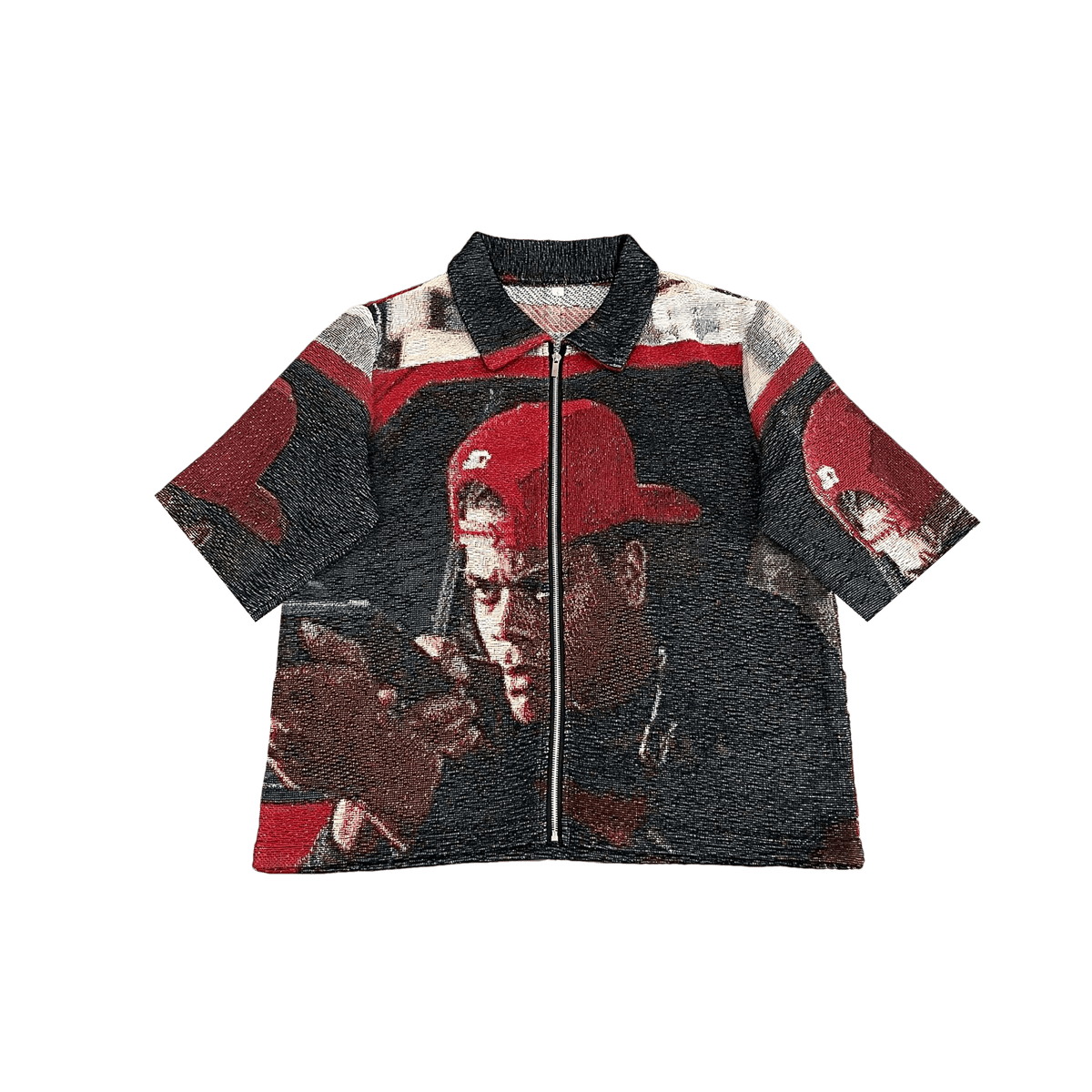 IS U GON SLIDE TAPESTRY TEE