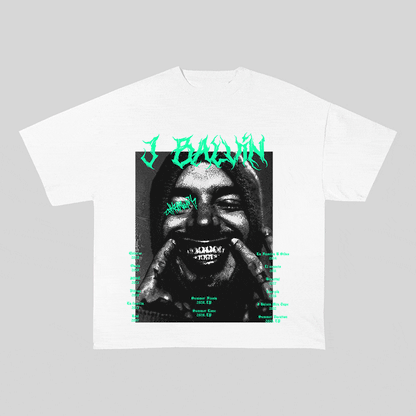 J BALVIN HEAVY WEIGHT COTTON TEE-8880