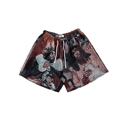 J COLE TAPESTRY SHORTS