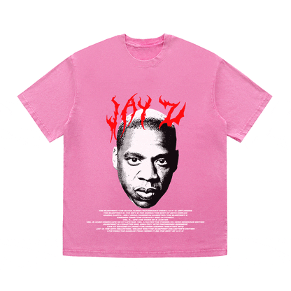 RDMCLOTHINGART tapestry hoodie JAY Z HEAVY WEIGHT COTTON TEE-8934