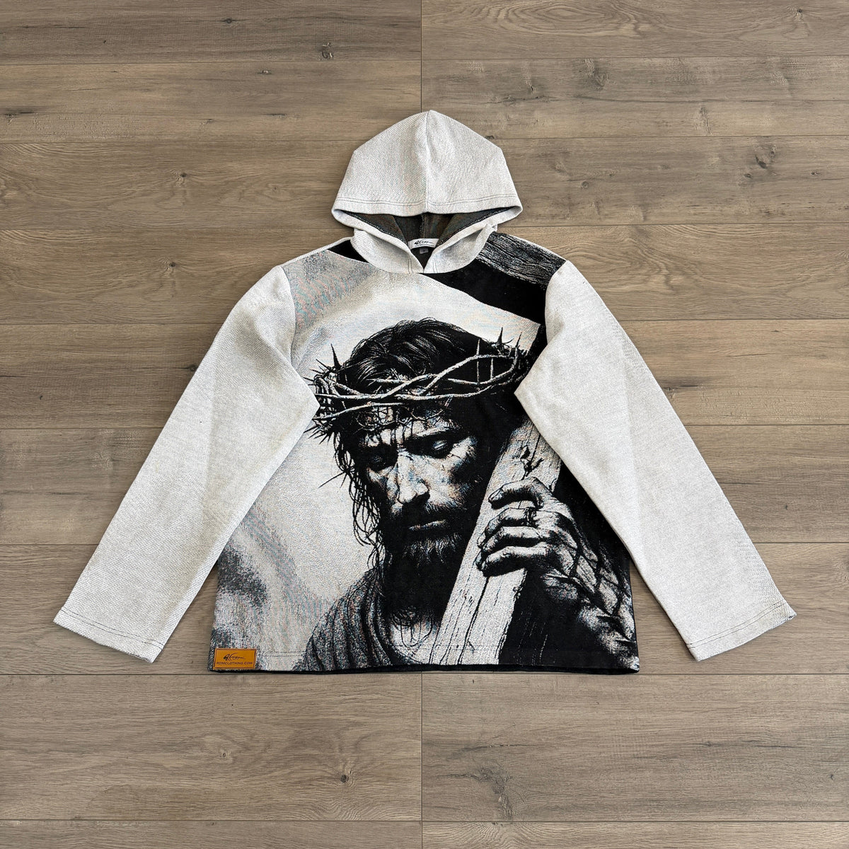 JESUS V3 TAPESTRY HOODIE