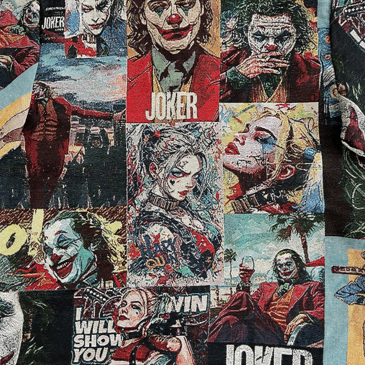 JOKER&QUINN TAPESTRY TEE