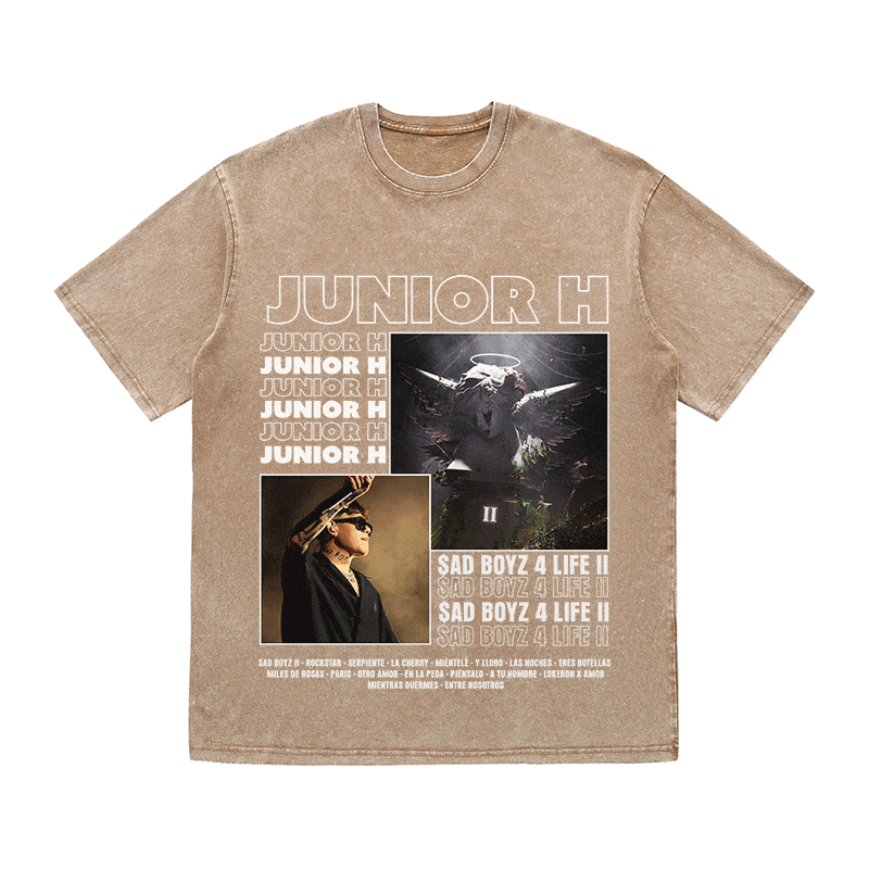 JUNIOR HEAVY WEIGHT COTTON TEE-9001