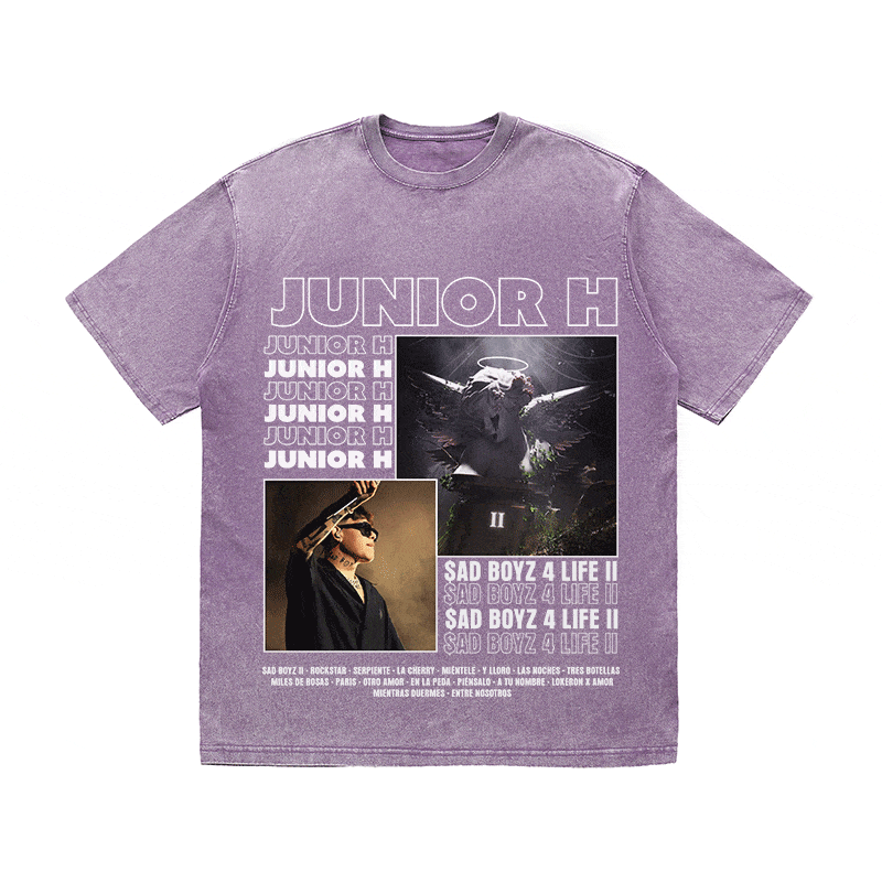JUNIOR HEAVY WEIGHT COTTON TEE-9001
