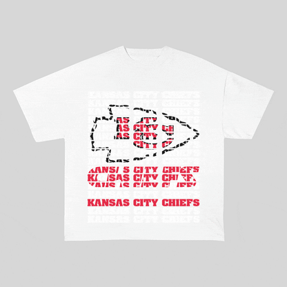 KANSAS CITY CHIEFS2 HEAVY WEIGHT COTTON TEE-9187