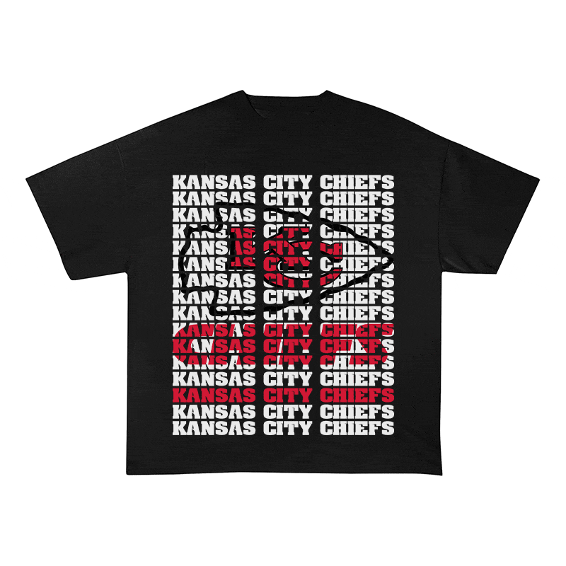 KANSAS CITY CHIEFS2 HEAVY WEIGHT COTTON TEE-9187