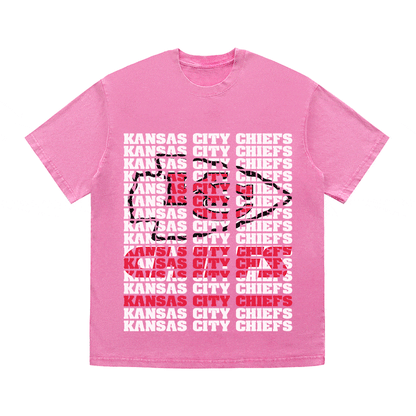 KANSAS CITY CHIEFS2 HEAVY WEIGHT COTTON TEE-9187