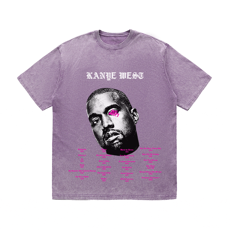 KANYE WEST HEAVY WEIGHT COTTON TEE-8881