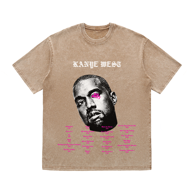 KANYE WEST HEAVY WEIGHT COTTON TEE-8881