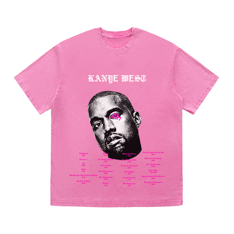 KANYE WEST HEAVY WEIGHT COTTON TEE-8881