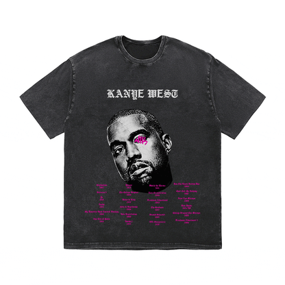 KANYE WEST HEAVY WEIGHT COTTON TEE-8881
