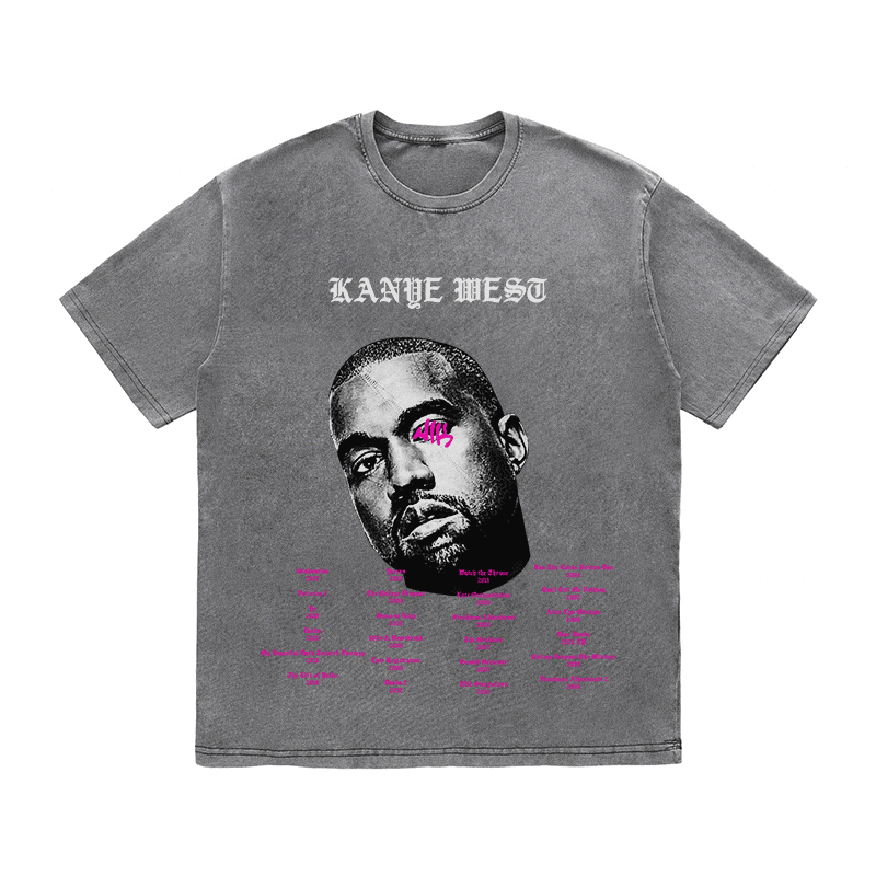 KANYE WEST HEAVY WEIGHT COTTON TEE-8881