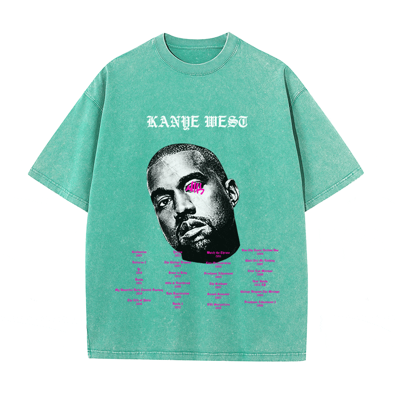 KANYE WEST HEAVY WEIGHT COTTON TEE-8881