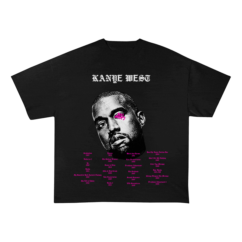 KANYE WEST HEAVY WEIGHT COTTON TEE-8881