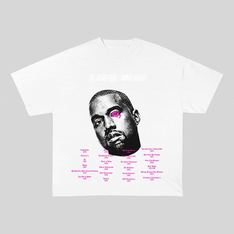 KANYE WEST HEAVY WEIGHT COTTON TEE-8881