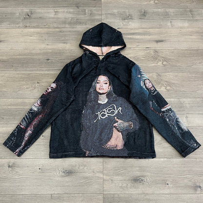 KEHLANI TAPESTRY HOODIE