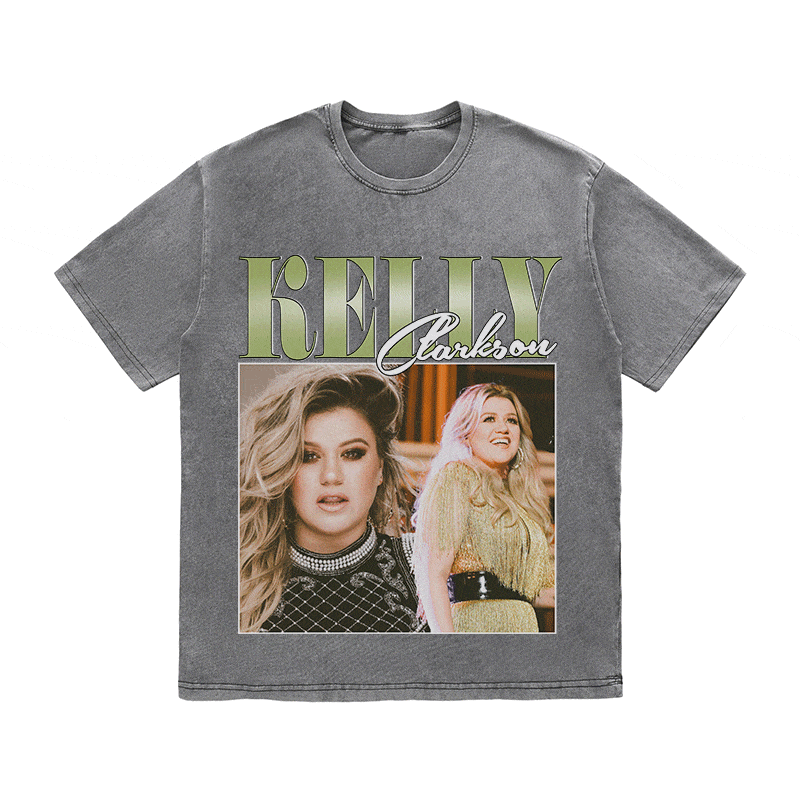 RDMCLOTHINGART tapestry hoodie KELLY HEAVY WEIGHT COTTON TEE-8864