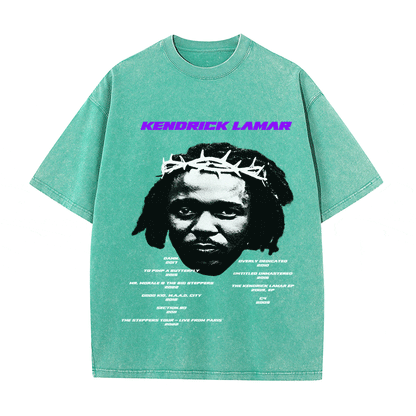 KENDRICK LAMAR HEAVY WEIGHT COTTON TEE-8882