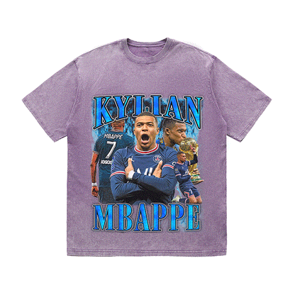 KYLIAN MBAPPE HEAVY WEIGHT COTTON TEE-9164