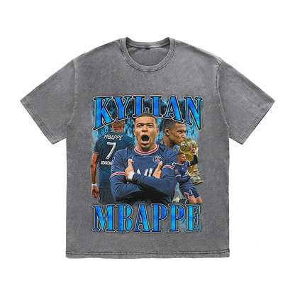 KYLIAN MBAPPE HEAVY WEIGHT COTTON TEE-9164