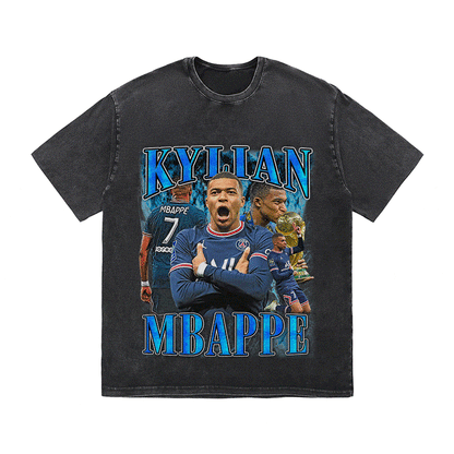 KYLIAN MBAPPE HEAVY WEIGHT COTTON TEE-9164