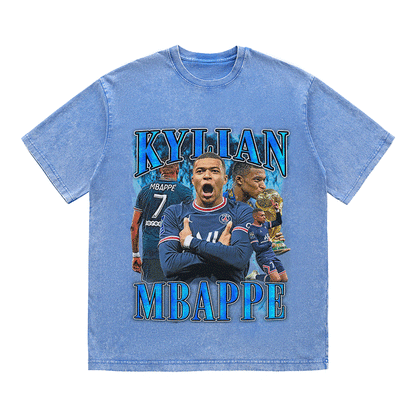 KYLIAN MBAPPE HEAVY WEIGHT COTTON TEE-9164