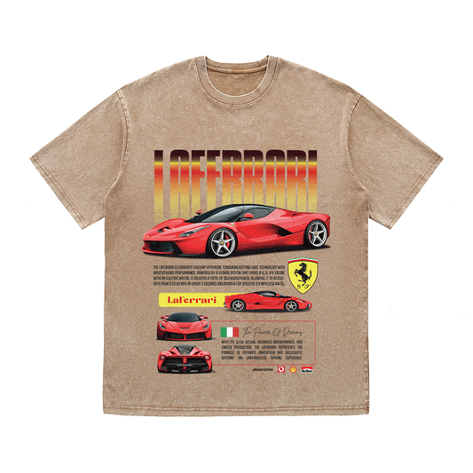 LAFERRARI HEAVY WEIGHT COTTON TEE-8845