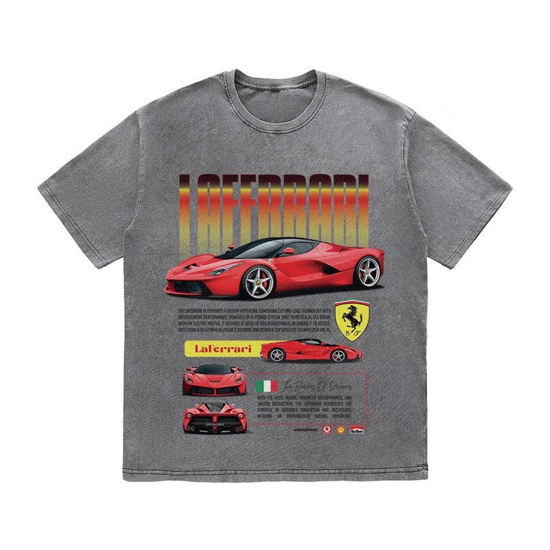 LAFERRARI HEAVY WEIGHT COTTON TEE-8845