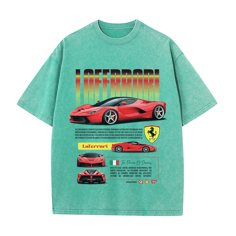 LAFERRARI HEAVY WEIGHT COTTON TEE-8845