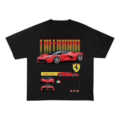 LAFERRARI HEAVY WEIGHT COTTON TEE-8845