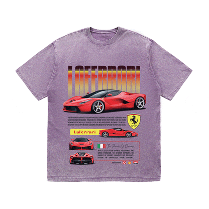 LAFERRARI HEAVY WEIGHT COTTON TEE-8845