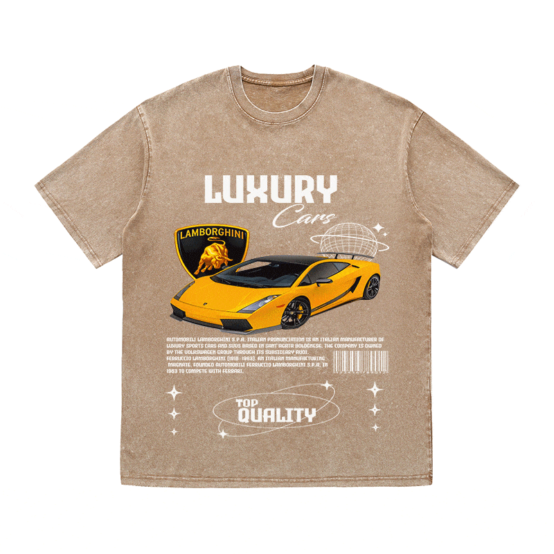 LAMBORGHINI 00 HEAVY WEIGHT COTTON TEE-9100