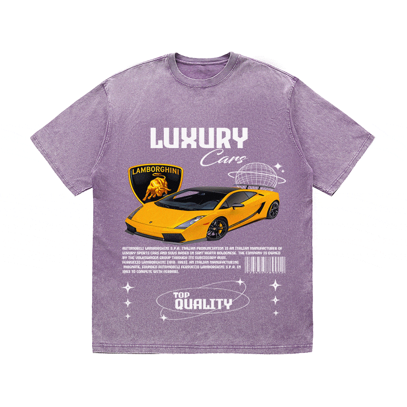LAMBORGHINI 00 HEAVY WEIGHT COTTON TEE-9100