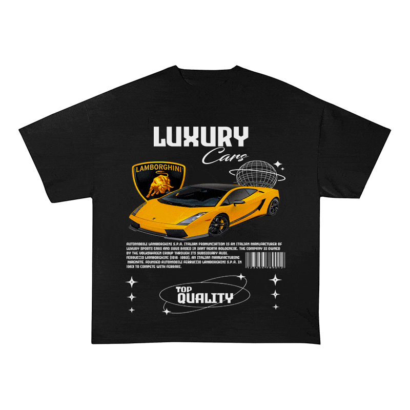 LAMBORGHINI 00 HEAVY WEIGHT COTTON TEE-9100