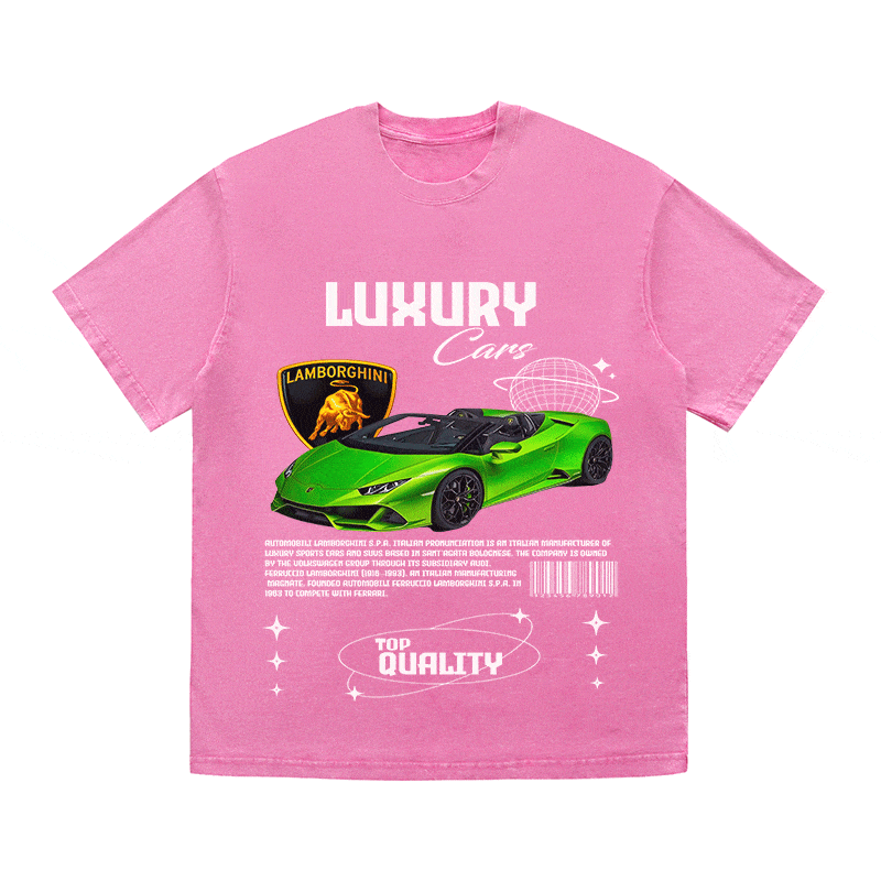 LAMBORGHINI HEAVY WEIGHT COTTON TEE-9101