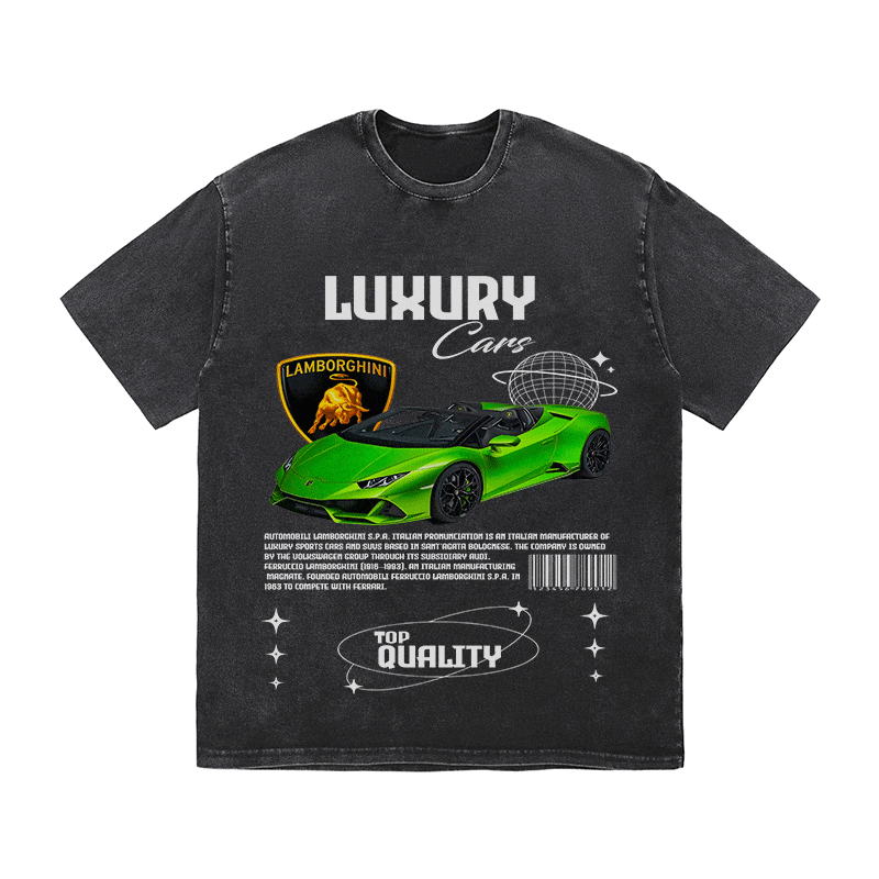 LAMBORGHINI HEAVY WEIGHT COTTON TEE-9101