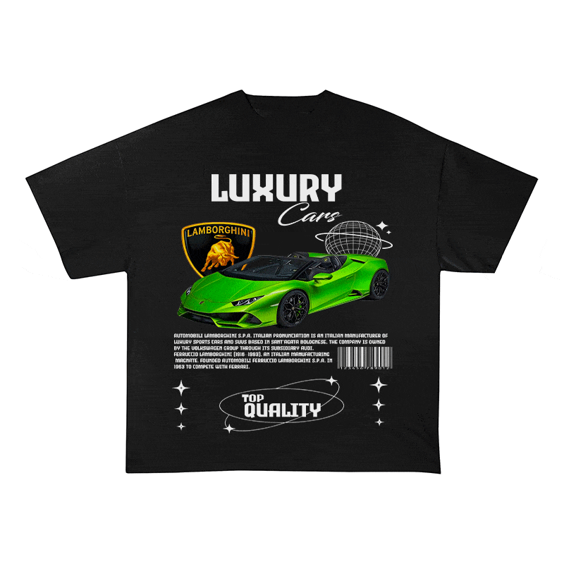 LAMBORGHINI HEAVY WEIGHT COTTON TEE-9101